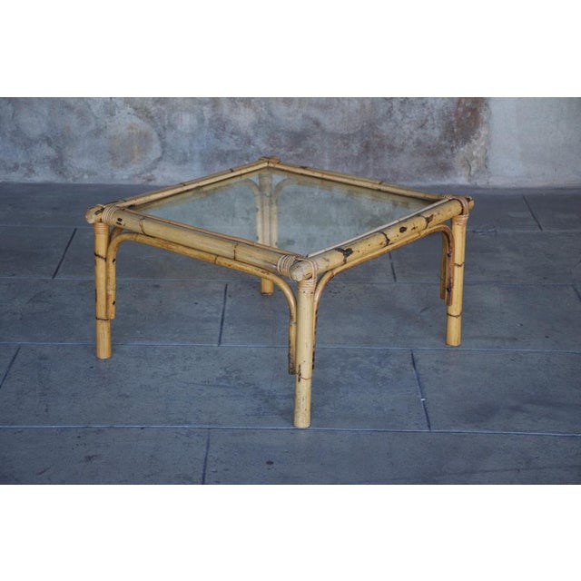 Rattan Coffee Tables, 1950s, Set of 14 For Sale - Image 17 of 17