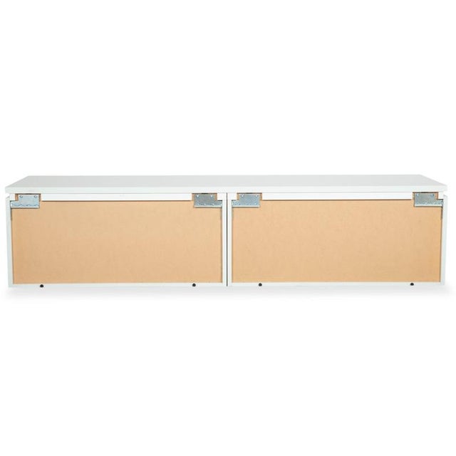 White Anthracite Wooden Cube Wall-Mounted Sideboard from Interlübke For Sale - Image 13 of 16
