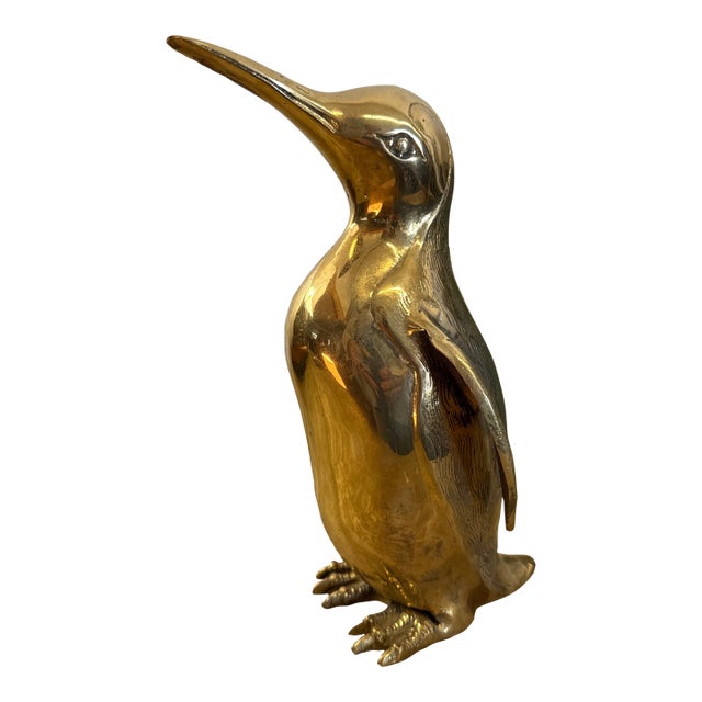 Vintage Brass Penguin For Sale
