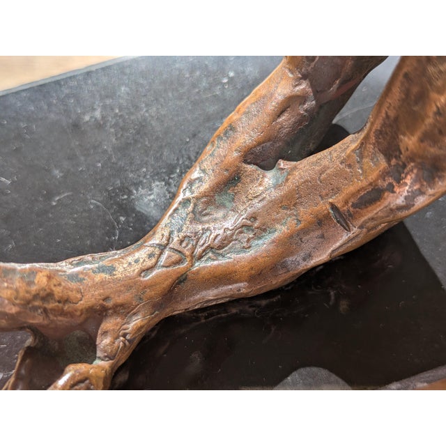 Salvador Dali, Angel of Victory, 1970, Bronze and Marble For Sale - Image 4 of 11