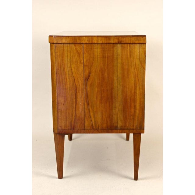 Brown Biedemeier Cherrywood Chest of Drawers, Austria, 1830s For Sale - Image 8 of 17