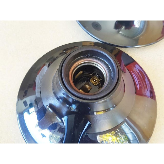 Black Black & Ivory Plastic Teti Wall Lamp by Vico Magistretti for Artemide, 1960s For Sale - Image 8 of 15