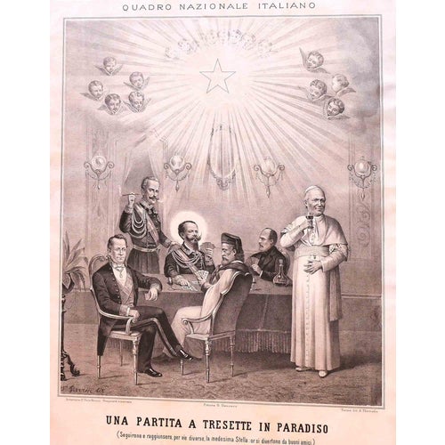 Unknown, In Paradise, 19th Century, Lithograph For Sale
