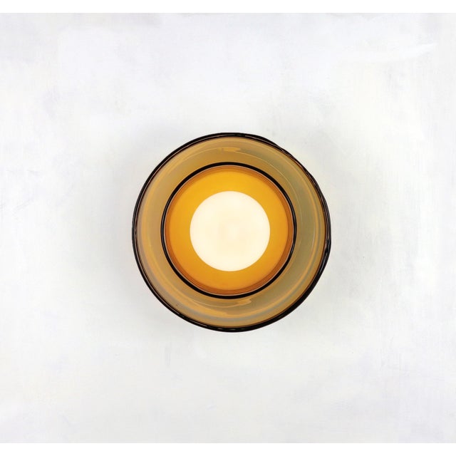 Wall light, This wall light is crafted from hand-blown glass and is offered in three variations: a large-scale glass...