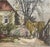 1920s Beethovens Residence at Mödling Colored Etching by Henry Goering For Sale - Image 5 of 8