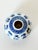 Mid 20th Century Vintage Blue and White Chinese Porcelain Character Ink Brush Jar For Sale - Image 5 of 5