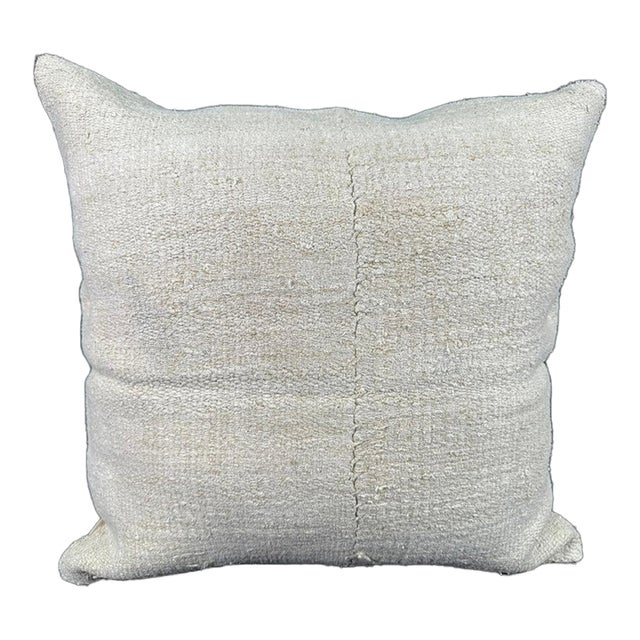 Turkish Hemp Pillow Cushion Natural Beige Pillow Cushion Cover 24x24 For Sale
