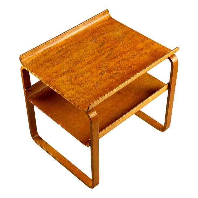 Model 915 Table in Karelian Birch by Alvar Aalto, Finland, 1930s For Sale