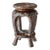 1970s Imari Style Gilt Ceramic Barrel Stool Plant Stand For Sale