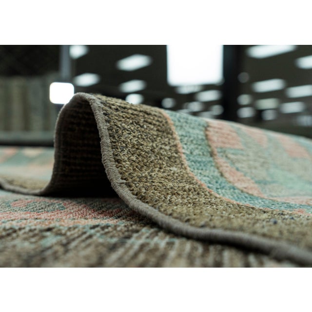 Textile Turkish Oushak Rug 10'1" x 14'3" #20037 For Sale - Image 7 of 8