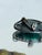 Metal Vintage Mid Century Modern Israeli Studio Alpaca Silver Chrysocolla Eilat Stone Brutalist Brooch Pin 1960s For Sale - Image 7 of 11