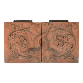 Architectural Panel, 1890s, Set of 2 For Sale