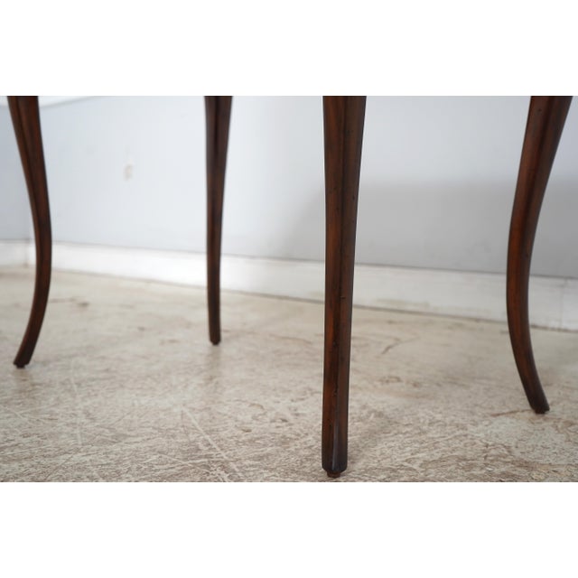 Maitland Smith Burlwood 1 Drawer Writing Desk For Sale - Image 15 of 18
