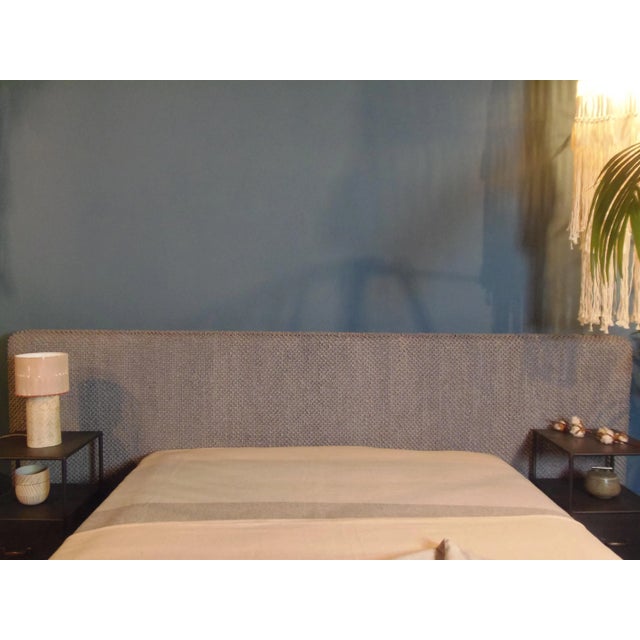 Color: grey materials: recycled textile & wood dimensions: 280x100x10cm r & u atelier id: 7004 all r & u atelier products...