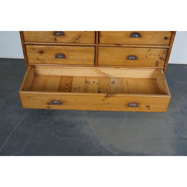 Vintage Dutch Pine Apothecary Cabinet For Sale - Image 17 of 18