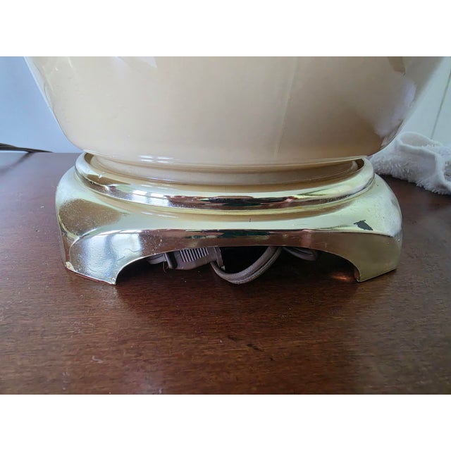 Vintage 1983 Chinoiserie Ginger Jar Table Lamps - Matching Pair by Cycle II Corp For Sale - Image 10 of 16