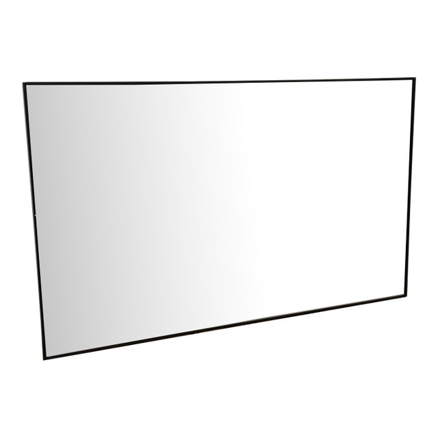 Elegant Lighting Eternity Mirror, Black For Sale