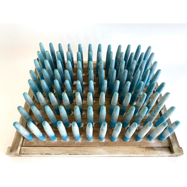 Rustic Vintage Industrial Balloon Mold Wall Sculpture For Sale - Image 3 of 11