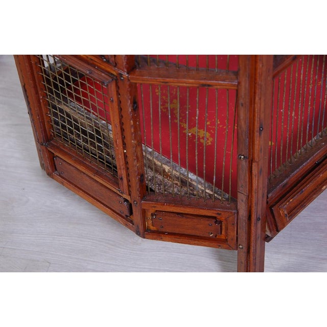 Wood Antique Wooden Bird House, 1890s For Sale - Image 7 of 17