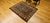 Vintage Persian Malayer Area Rug, Handwoven All Over Geometric Design, Navy & Ivory, 4’ X 4’ For Sale - Image 10 of 14