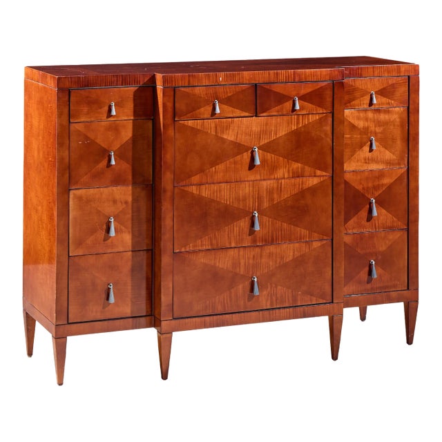 Michael Vanderbyl for Baker Furniture Archetype Mahogany Dresser For Sale