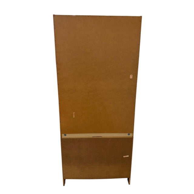 Wood Vintage Danish Modern Domino Møbler 2-Piece Teak Bookcase For Sale - Image 7 of 8