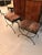 Mid-Century Modern Mid-Century Modern Iron Leopard Print Cerule Benches - a Pair For Sale - Image 3 of 8