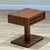 Wood Mid-Century Modern Walnut Bedside Tables, Set of 2 For Sale - Image 7 of 14
