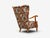 Swedish Modern, Wingback Lounge Chair, Birch, Fabric, Sweden, 1950s For Sale - Image 12 of 12