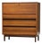 1960s Kipp Stewart for Directional by Calvin Walnut Tall Dresser For Sale