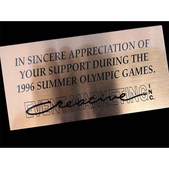 The product is a large print titled "1996 Summer Olympic Games held in Atlanta, USA. XXVI Olympiad, Atlanta 1996" that...