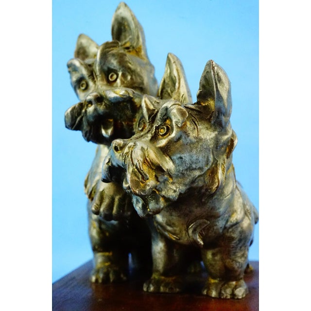 Carmelo Ganci, Scottish Terrier Dog Sculpture, Ceramic For Sale - Image 12 of 18