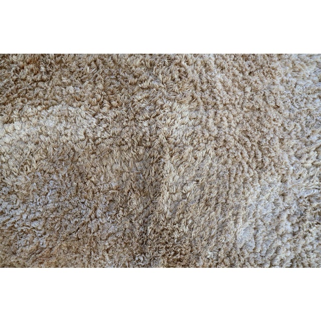 1960s, Vintage Scandinavian Shag Rug, Flokati Style, 6 X 6 For Sale - Image 10 of 13