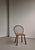 Fritz Hansen Funkis No. 4157 Spindle Chair in Stained Beechwood by Fritz Hansen, Denmark, 1940s For Sale - Image 4 of 16