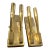 Gio Ponti Brass Sconces - a Pair For Sale