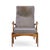 Kofod Larsen for Selig Mid Century Danish Walnut Lounge Chair and Ottoman The chair measures: 30 wide x 33 deep x 40.5...