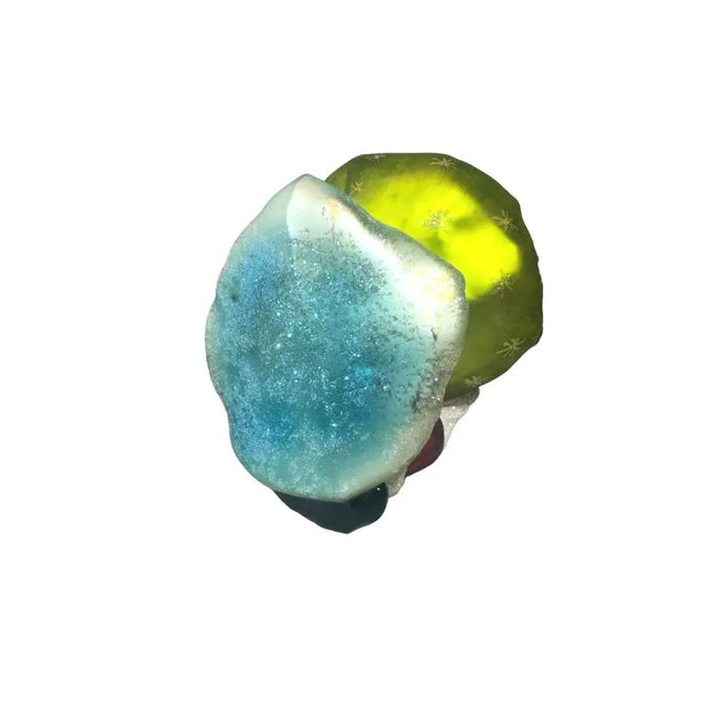 1990s Christopher Radko Santa Deluxe Delivery Glass Christmas Tree Ornament For Sale In Baton Rouge - Image 6 of 6