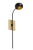 Black Blossom One Stalk Tulip Wall Light by Pierangelo Orecchioni for Brass Brothers For Sale - Image 8 of 8