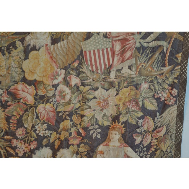 Vintage Wall Hanging, Large 63x78 For Sale - Image 9 of 9