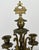 French Style Five-Arm Candleholders in Brass, Set of 2 For Sale - Image 10 of 18