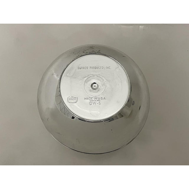 1970s Space Age Spherical Planter by Duraco | Chrome Finish | Circa 1970s For Sale - Image 5 of 8