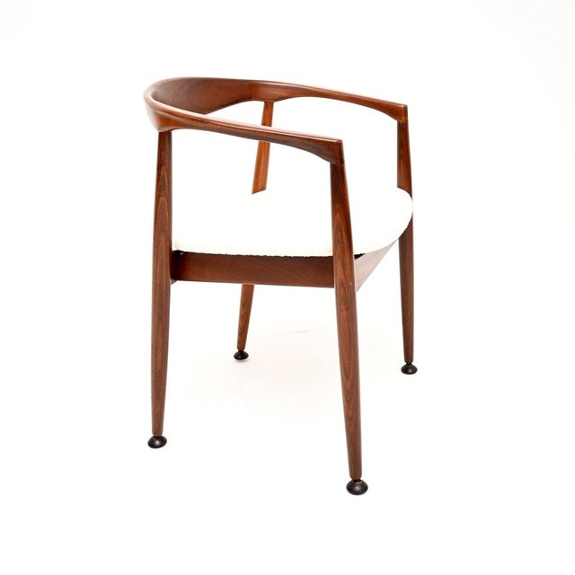 Mid-Century Modern Vintage Danish Desk Chair, 1960s For Sale - Image 3 of 12