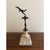 Collection of Grand Tour Style Neoclassical Metal Figures on Marble Bases For Sale In South Bend - Image 6 of 10