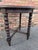 Antique English Bobbin Twist Side Table For Sale - Image 10 of 10