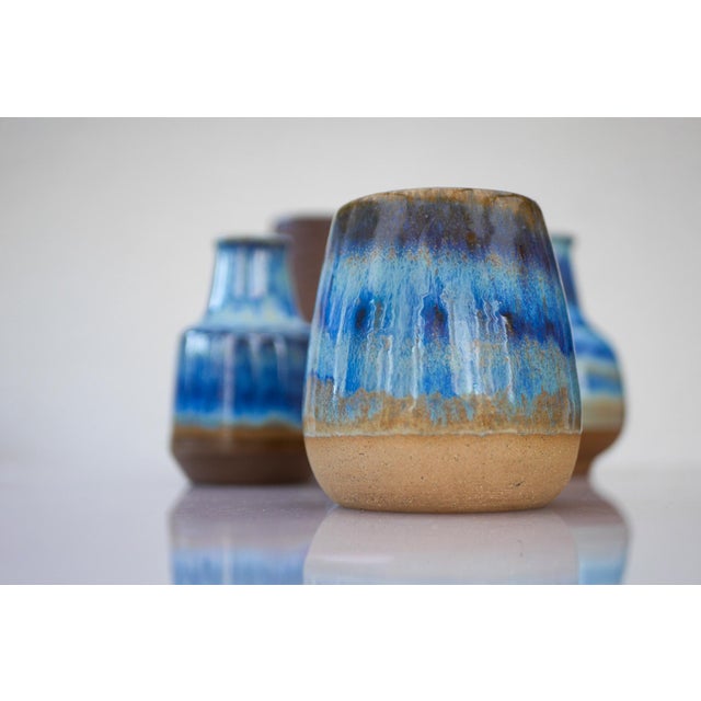 Mid-Century Modern Art Pottery Vases by Michael Andersen, 1960s, Set of 4 For Sale - Image 10 of 18