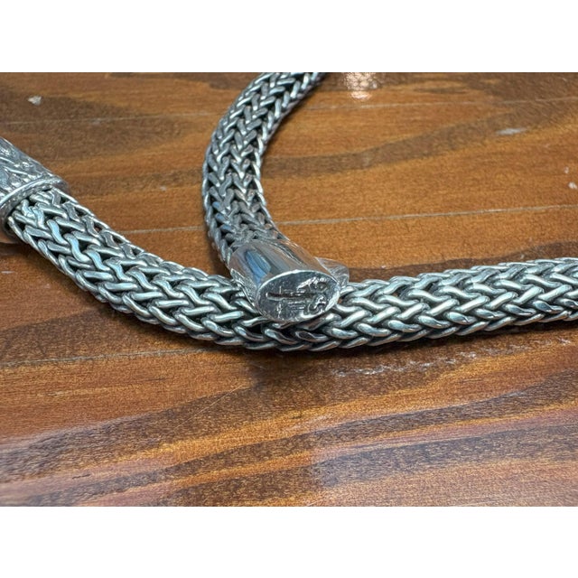 Transitional 1990s John Hardy Icon Chain Necklace For Sale - Image 3 of 3