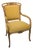 Art Nouveau Armchair Throne on Springs, 1890s For Sale