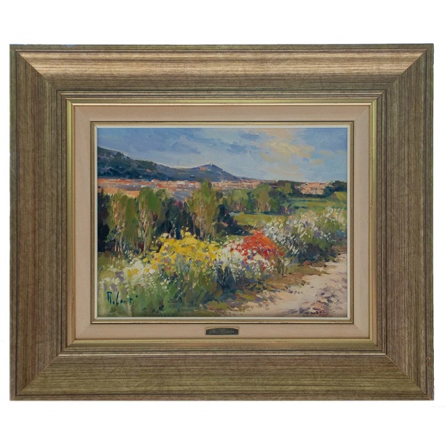 Spanish Countryside is an original acrylic painting by Rosa Canto, a Spanish artist renowned for her vibrant and...