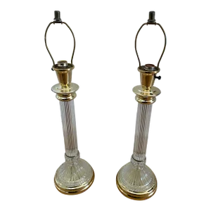 Pair of Vintage Hollywood Regency Style Table Lamps