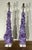 One of a Kind Pair of Original Amethyst Crystal Table Lamps by - Joseph Malekan For Sale - Image 10 of 18